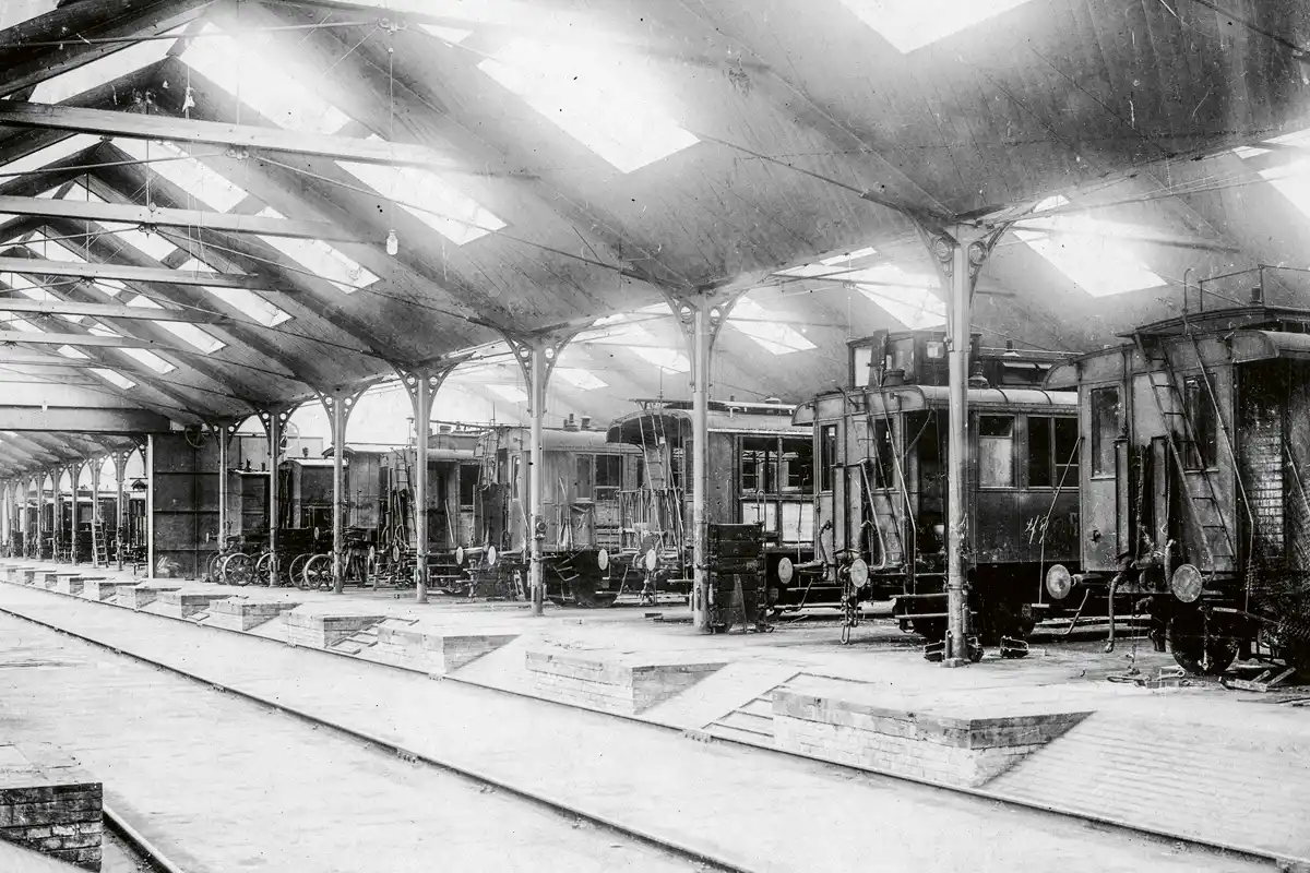 Személykocsi javító csarnok (1915)