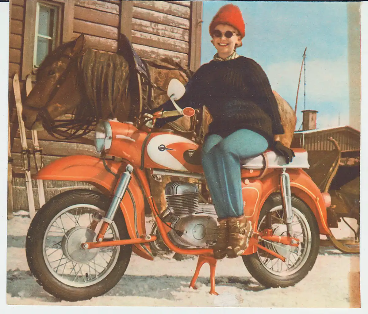 MZ ES 175/1-es 1962-ből, 12 LE-s 172 köbcentis motorral