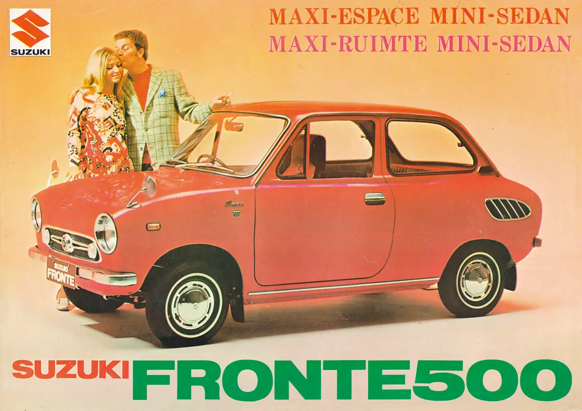 A Fronte exportváltozata az 500-as 1969-ben jelent meg, 475 köbcentis léghűtéses háromhengeres kétüteművel, 29 LE-vel és 115 km/h-s végsebességgel