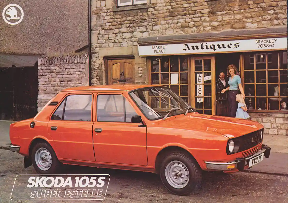 A 105/120-as család első, 742-es gyári kódon futó sorozatát 1981-ben frissítették fel, Angliában Super Estelle lett a neve