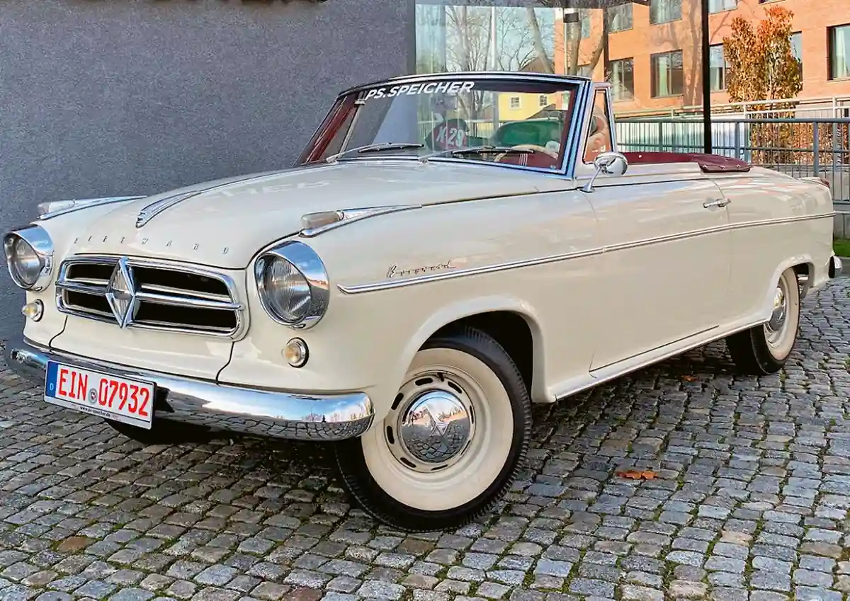 A Deutsch féle kabrió volt az igazi sláger, az egyik kézzel készült prototípust Borgward felesége használta, egészen a 80-as évekig